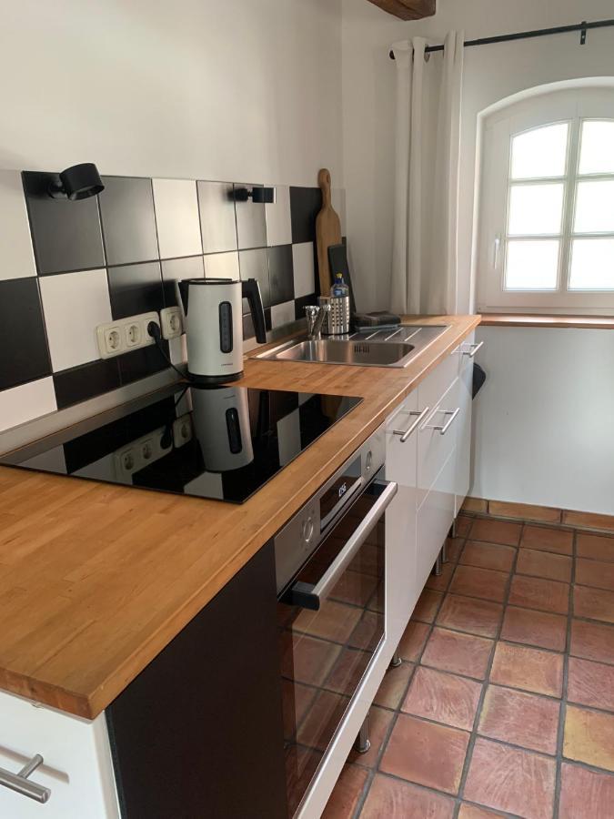 Studio Auf Denkmalgeschuetztem Dreiseithof In Hoefgen Bei Grimma Hofgen  Ngoại thất bức ảnh